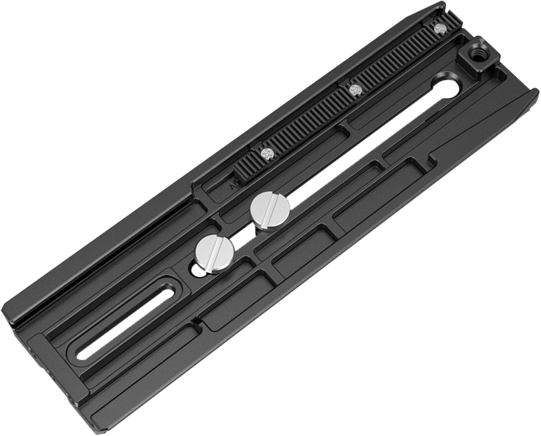 Komodo on the gimbal. The extended plate adds 40mm on the plate compared to the original camera plate.