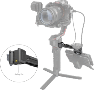 SMALLRIG 2386 Adjustable Monitor Mount for Select DJI & Zhiyun Handheld Gimbals