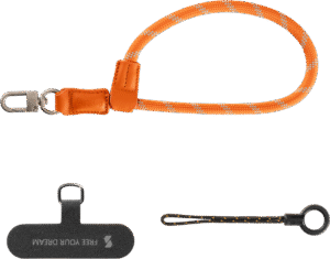 SMALLRIG 5302 FilMov Phone Wrist Strap Orange