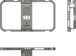 and mobile filmmaking. It works perfectly with most mobile phone brands in the market and will be compatible with mobile phones with width range from 62mm to 86mm