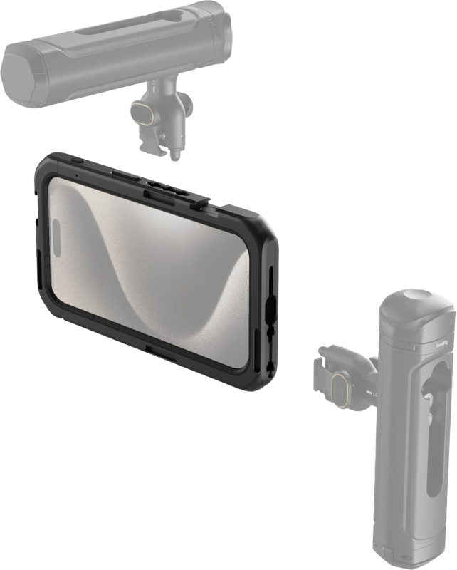 live streaming and vlog shooting. The compact and form-fitting cage weighs only 106g.