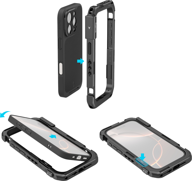 SMALLRIG 5005 Mobile Dual Handheld Kit for iPhone 16 Pro Max