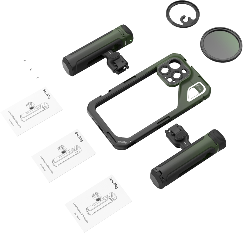 SMALLRIG 4407 Special Mobile Video Kit Dual Handheld (X Brandon Li) for iPhone 15 Pro Max