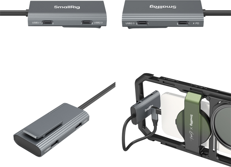 a 4-In-1 USB-C docking station