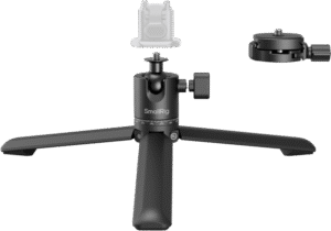 and shooting in confined spaces. It provides stable support for small DSLRs