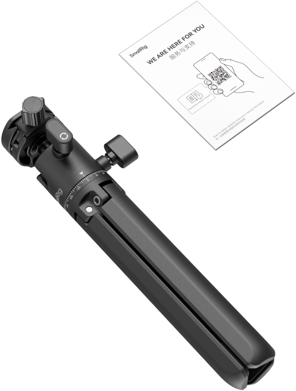 SMALLRIG 4630 Metal Tabletop Tripod with Arca-Swiss Quick Release Plate and Panoramic Ball Head