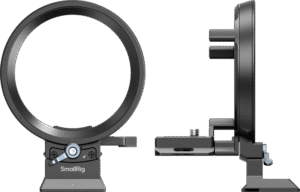 card slot). Supports camera with or without a cage and supports Arca-Swiss / Manfrotto RC2 QR-mounts