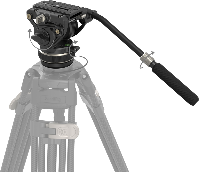 allows you to pan the camera smoothly at a variety of speeds you desire.