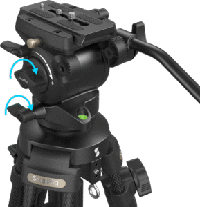 SMALLRIG 4685 Lightweight Video Carbon Fiber Tripod Kit AD-50