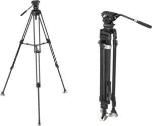SMALLRIG 3989 Heavy-Duty Carbon Fiber Video Tripod Kit FreeBlazer AD-100
