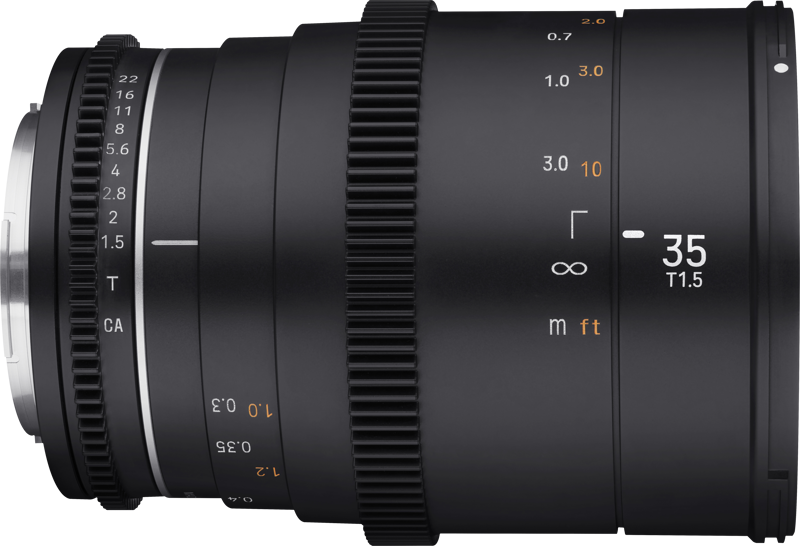SAMYANG 35mm T1.5 VDSLR MK2 MFT