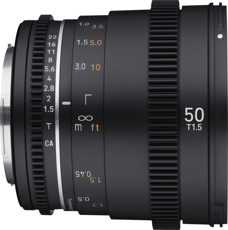 SAMYANG 50mm T1.5 VDSLR MK2 MFT