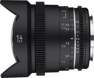 a versatile lens saves time and money. The Samyang VDSLR MK2 series has fast apertures across all five models