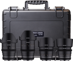 SAMYANG 4 KIT 24/35/50/85 VDSLR MK2 Canon EF + Hardcase