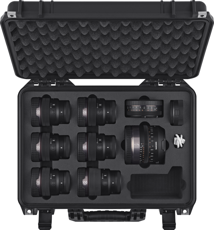 tally lamp and unified form factor throughout the entire line-up. The V-AF Full kit comes with all products included in the V-AF series