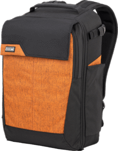 this 18-liter pack features customizable dividers for a dedicated camera bag or a hybrid camera/everyday carry bag. Perfect for urban or light outdoor adventures