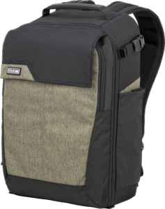 this 18-liter pack features customizable dividers for a dedicated camera bag or a hybrid camera/everyday carry bag. Perfect for urban or light outdoor adventures