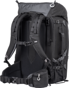 11-point adjustable torso harness fits most men and women. The packs also offer ballistic nylon bottom panels for durability