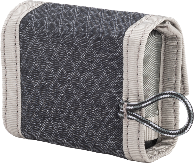 compact case for carrying 8 AA or 16 AAA batteries.