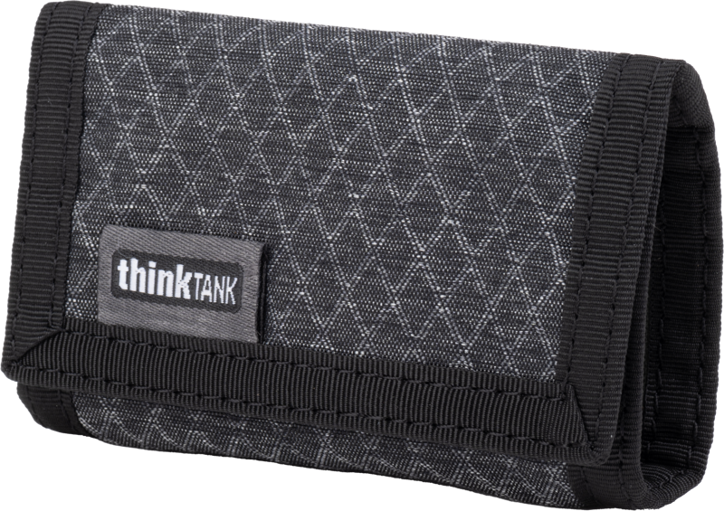 THINK TANK Secure Pocket Rocket Mini (Wallet with Strap: holds 4 CF/CFe or 6 SD/microSD) Slate Black