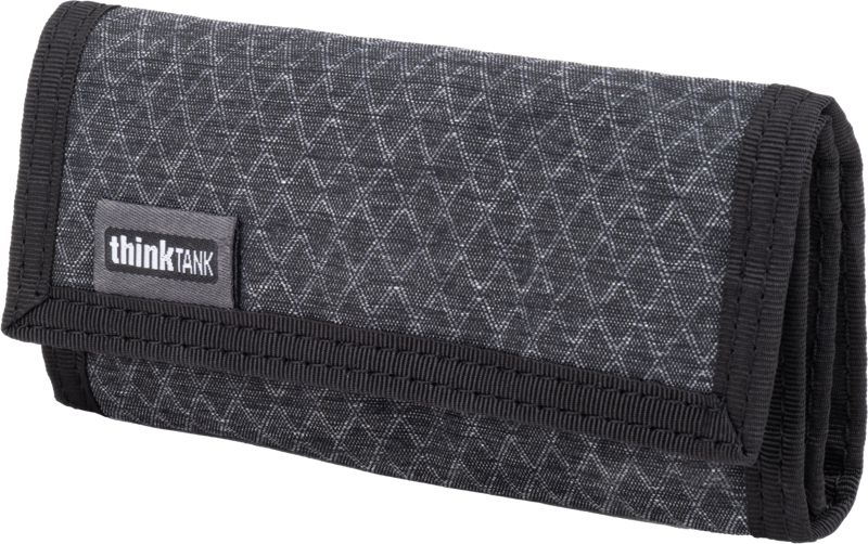 THINK TANK Secure Pocket Rocket (Wallet with Strap: holds 9 SD/CFexpress/Micro) Slate Black