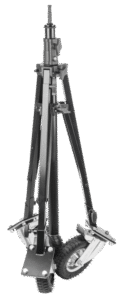 KUPO 163MBC Steadicam Stand with pneumatic tires