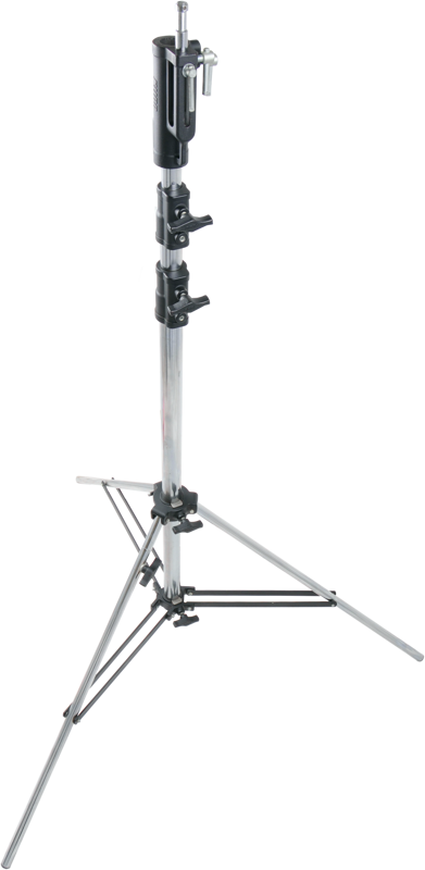 The Master Combo HD Stand is a chrome plated steel combo stand with a load capacity of 40kg. Combo stands get their name because of their unique head design.