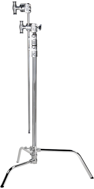 KUPO CL-30MK 30" Master C-Stand With Sliding Leg & Quick Release - Silver Kit