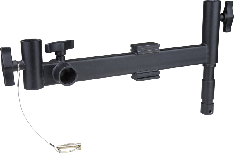 Made of solid steel with a black powder coating