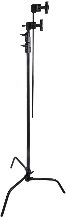 KUPO CS-30MKB 30" Master C-Stand with Sliding Leg - Black Kit