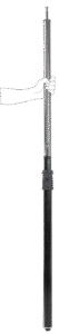 KUPO 166B Telescopic Column With 5/8" (16mm) Baby Pin
