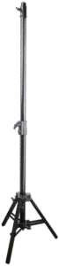 the Kupo 360 Spherical Camera stand features a small footprint with a telescopic pole mimized the view obstruction in different stature of shooting in 360.