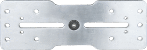 KUPO KCP-654 2" Coupler w/ A Swivel Camera Mounting Plate
