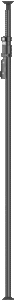 KUPO KP-S1017BD KUPOle Extends From 100cm(39.40") To 170cm(66.90") - Black