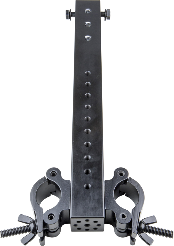 the Kupo Trailer Hitch Adapter allows you to securely mount additional car rigging equipment on any vehicle comes with a 2" hitch.