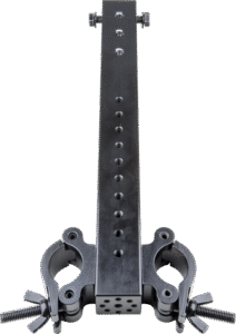 the Kupo Trailer Hitch Adapter allows you to securely mount additional car rigging equipment on any vehicle comes with a 2" hitch.