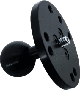KUPO KS-427 Round Plate Ball Head For Drill w/ Holes  1/4"-20 Male Threaded