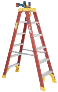 KUPO KFL-T10 Fiberglass ladder Double Sided  (300cm)