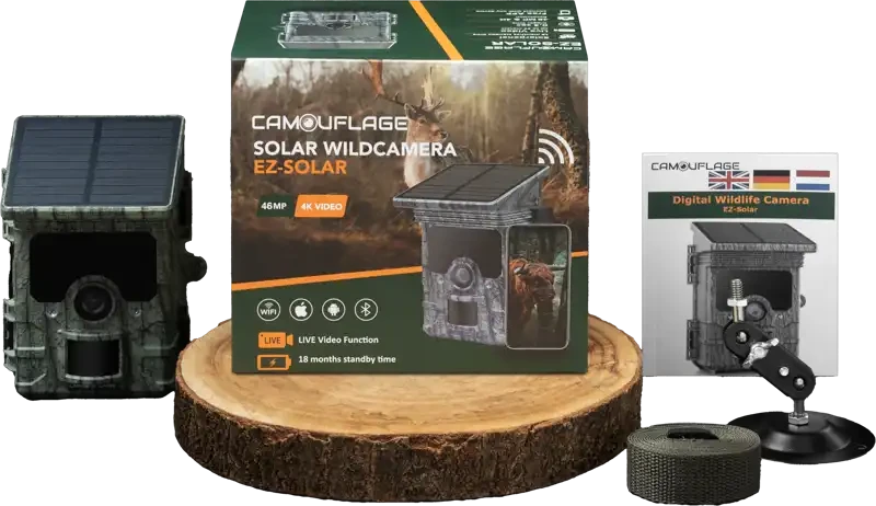 CAMOUFLAGE EZ-Solar Wildcamera