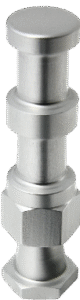 KUPO KS-020 5/8" Compact Alu. Snap In Pin