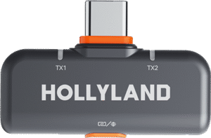 HOLLYLAND LARK M2S USB-C Receiver (Space Gray) Fit for Lark M2S