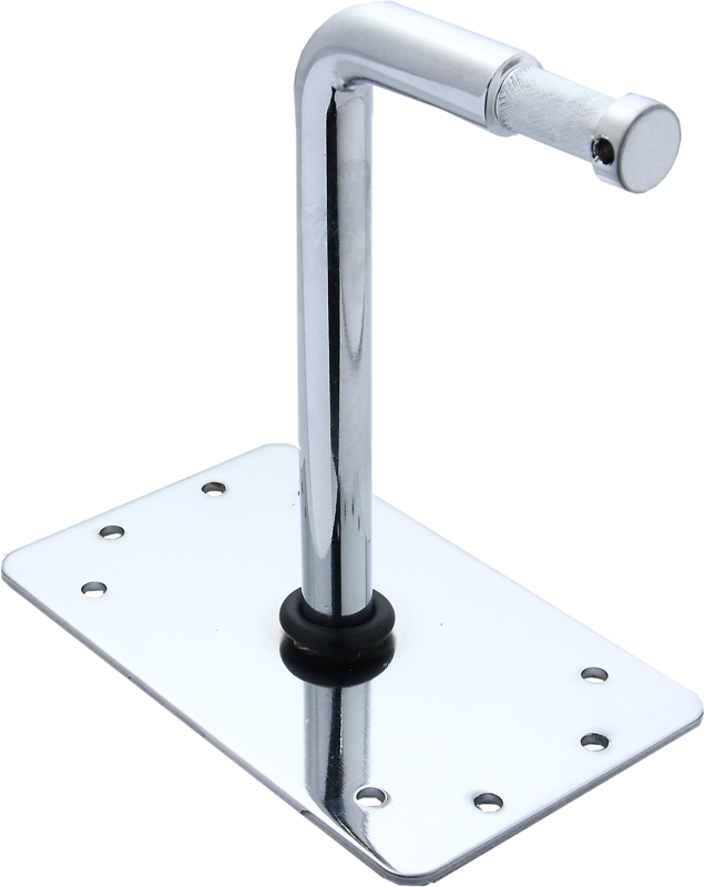 This adapter makes it super easy to mount your light fixtures onto flat objects such as walls or pigeon plates. The Right Angle Baby Wall Plate can be affixed to a wall or flat surface and features a right angle 5/8" baby pin.
