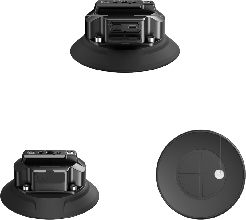 SMALLRIG 5399 5" Electric Suction Cup Mount Kit