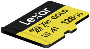 LEXAR microSDXC GOLD UHS-II/C10/A1/U3 R280/W100 (V60) 128GB