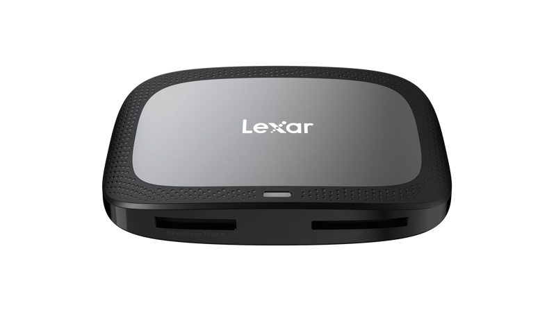 the CFexpress™ Type A/SD™ Card Reader provides high-speed USB 10Gbps (USB 3.2 Gen 2) transfer speeds