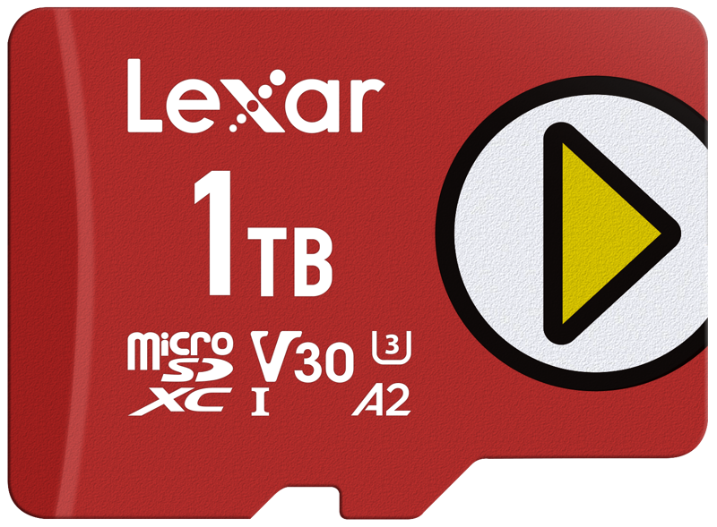 LEXAR microSDXC PLAY UHS-I/A2/U3 R205/W140 (V30) 1TB