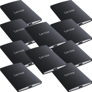 LEXAR SSD SL500 / USB3.2 Gen2x2 up to R2000/W1800 // 10-pack w./ 6X 1TB + 4X 2TB