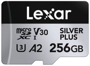 LEXAR microSDXC Silver Plus 1066x UHS-I/U3/A2/4K R205/W150 (V30) 256GB