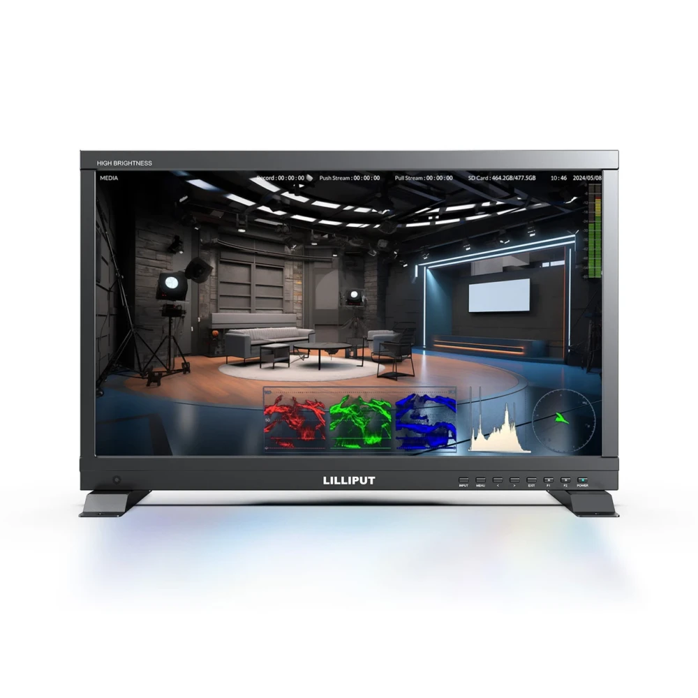21.5" LILLIPUT PVM220S-E High Brightness Live Stream & Recording Monitor