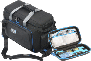 ORCA OR-510 Classic Shoulder Bag Medium w Built-in Trolley // Kit with freeOR-655 Hardshell Acc Bag